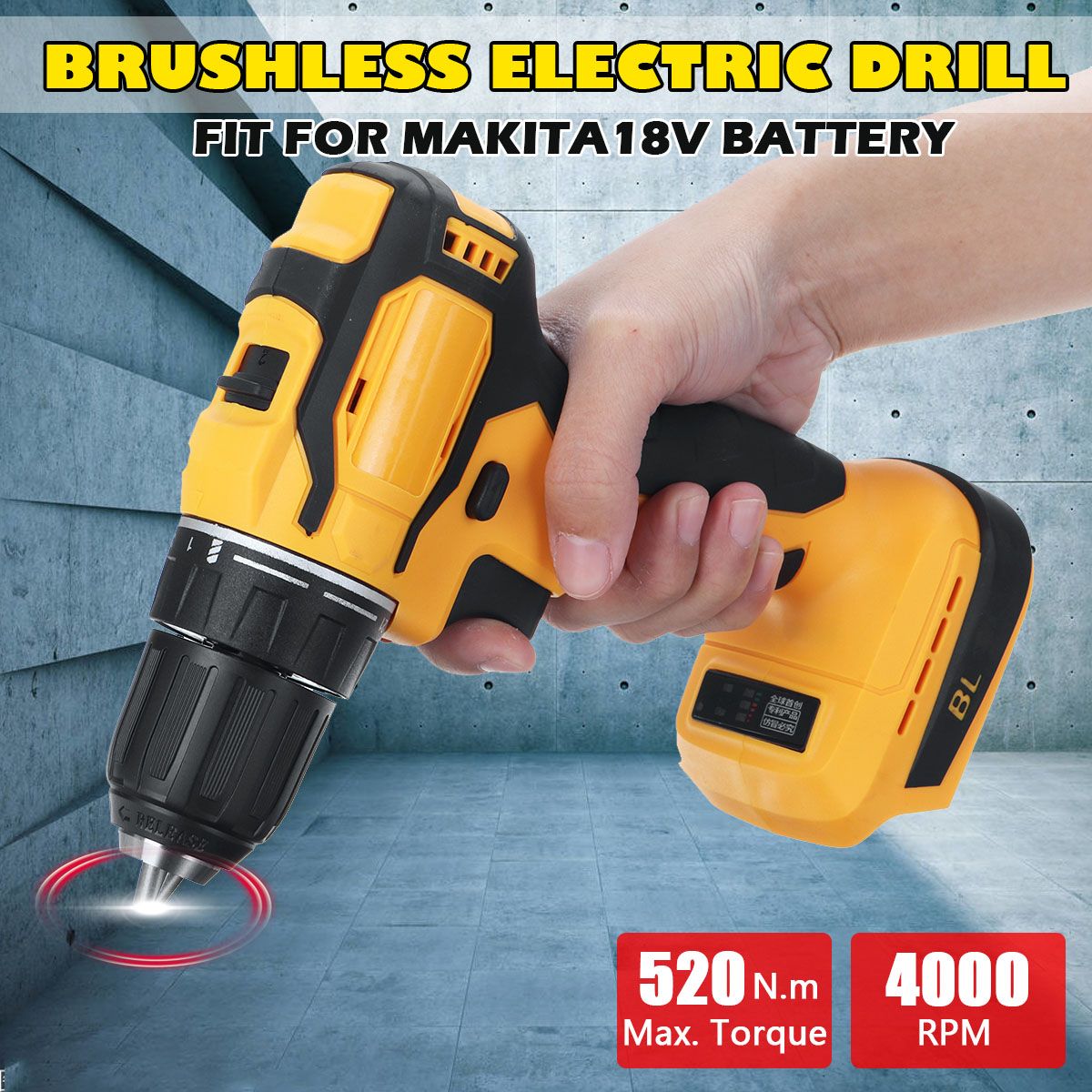 10mm-Chuck-Brushless-Impact-Drill-350Nm-Cordless-Electric-Drill-For-Makita-18V-Battery-4000RPM-LED-L-1642845