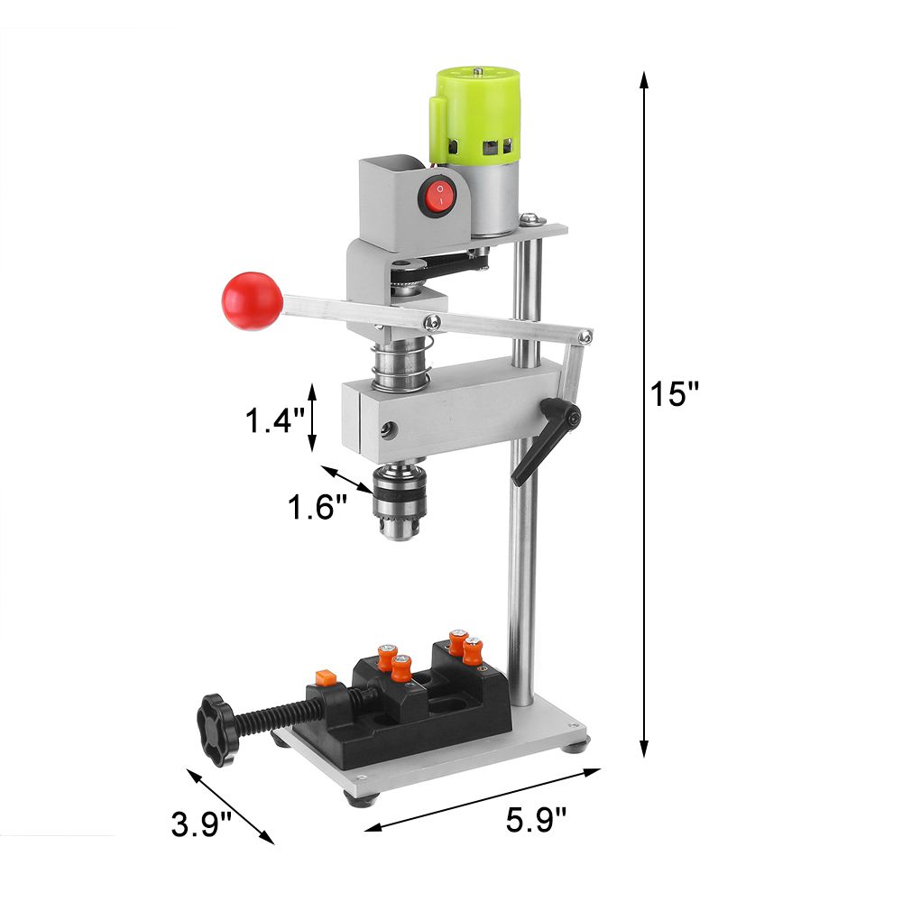 110V220V-Electric-Bench-Drill-5-Speed-Drilling-Machine-Chuck-30mm-Mini-Hole-Puncher-1739016