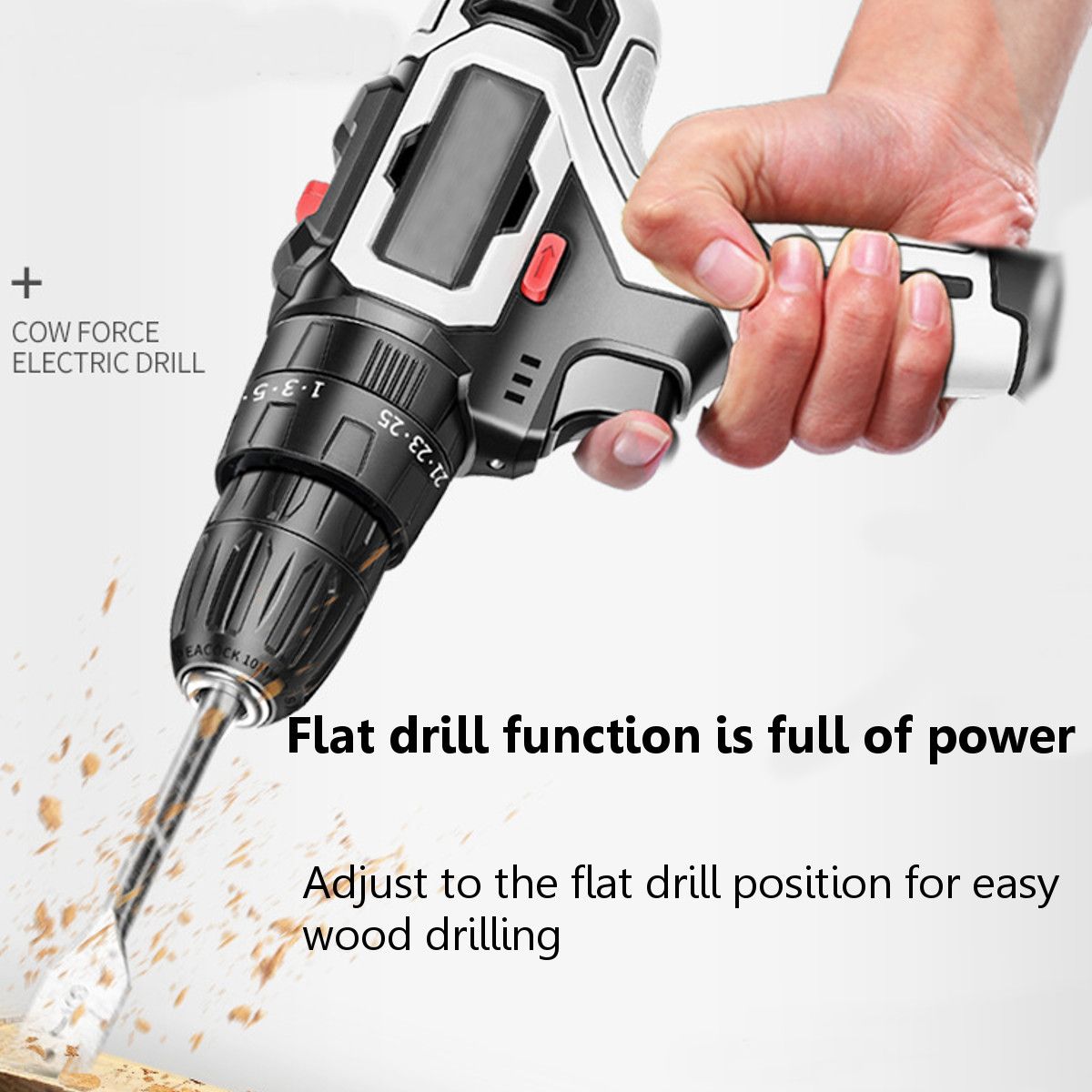 12V-1500mAH-25NM-Rechargeable-Cordless-Drill-2-Speeds-Electric-Screwdriver-Power-Tool-1736770