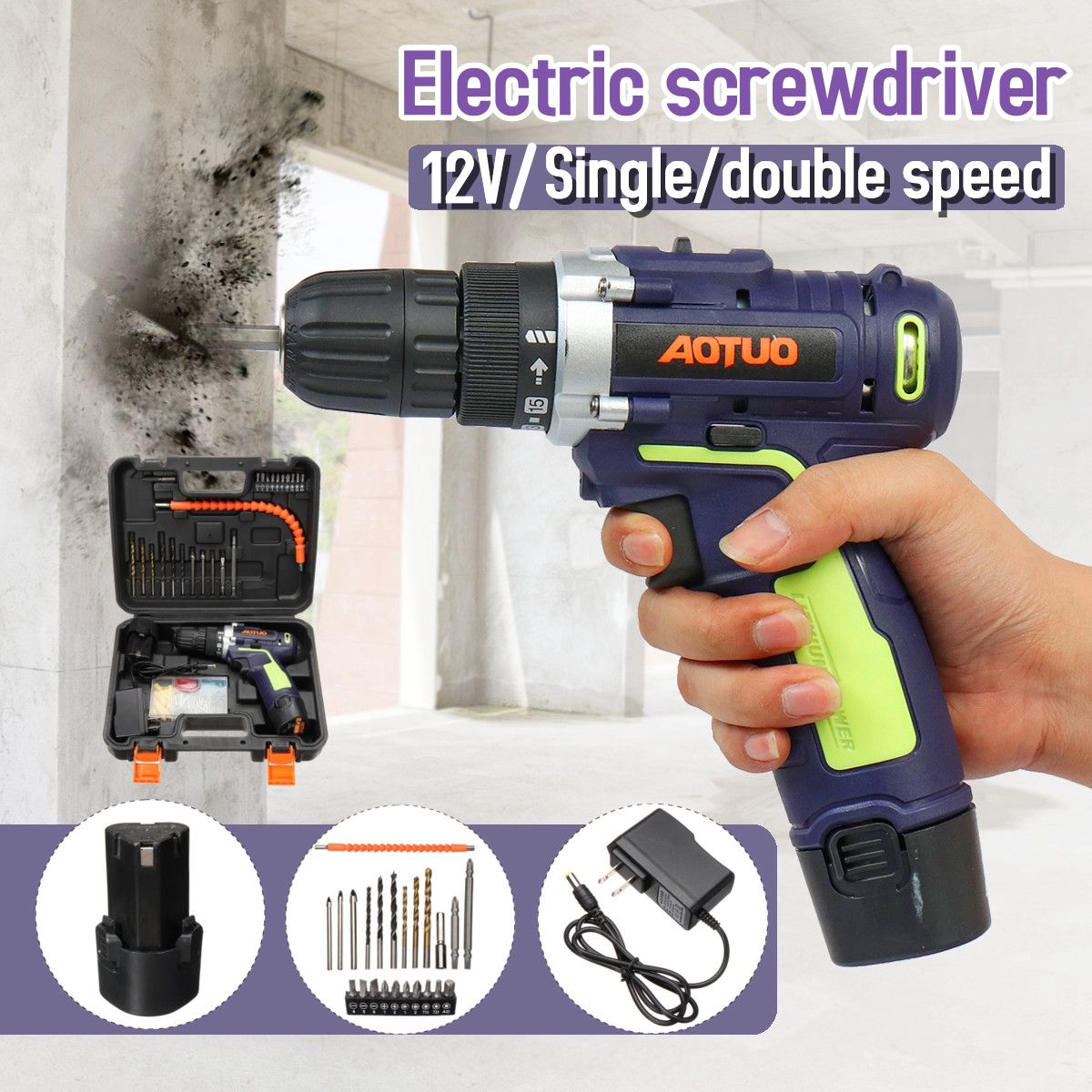 12V-78-in-1-Electric-Cordless-LED-Screwdriver-Drills-Bits-Rechargeable-Reversible-Drill-Tools-Kit-1319006