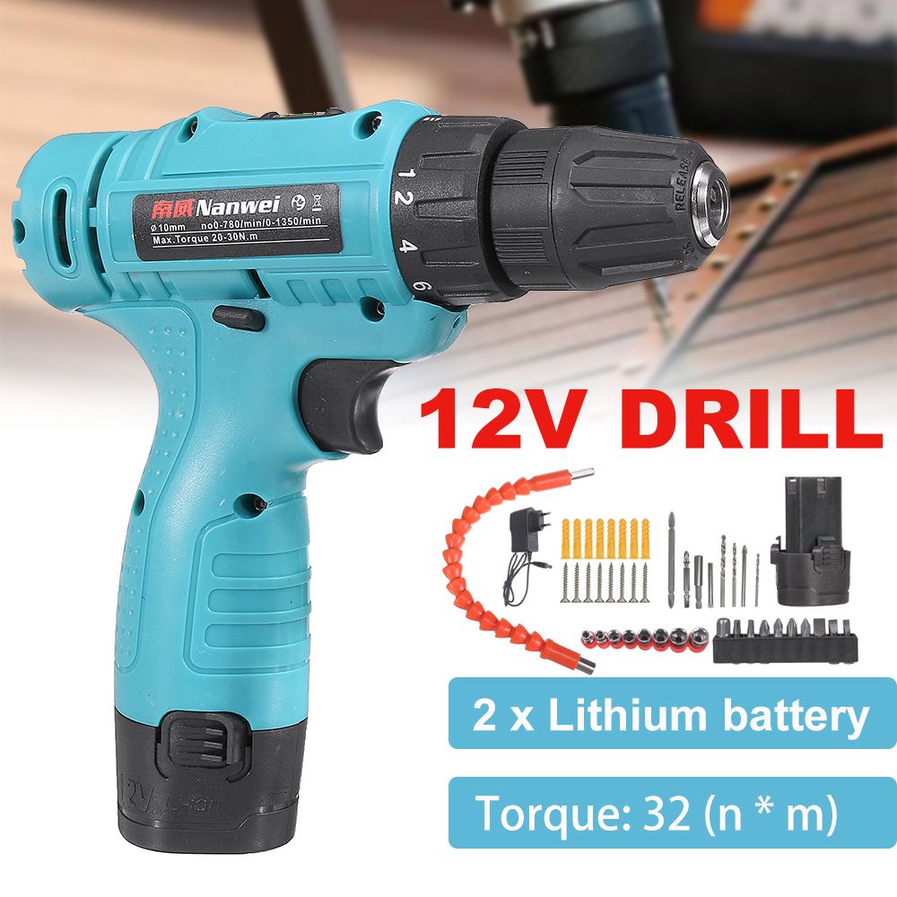 12V-Cordless-Drill-Impact-Driver-2-Lithium-Rechargeable-LED-Worklight-Hand-Electric-Power-Tools-1544923
