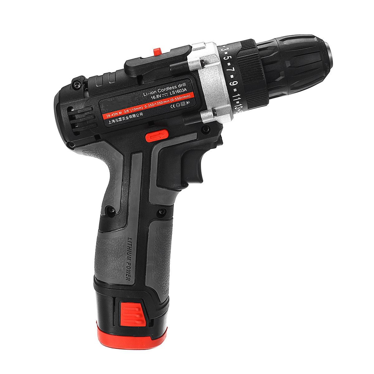 168V-Cordless-Drill-38quot-Keyless-Chuck-2-Speed-Electric-Screwdriver-Li-Ion-Battery-1492329