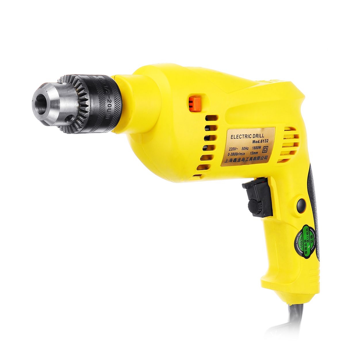 1880W-3800rpm-Electric-Impact-Drill-Wrench-13mm-Chuck-Brushless-Motor-Power-Tools-1529030