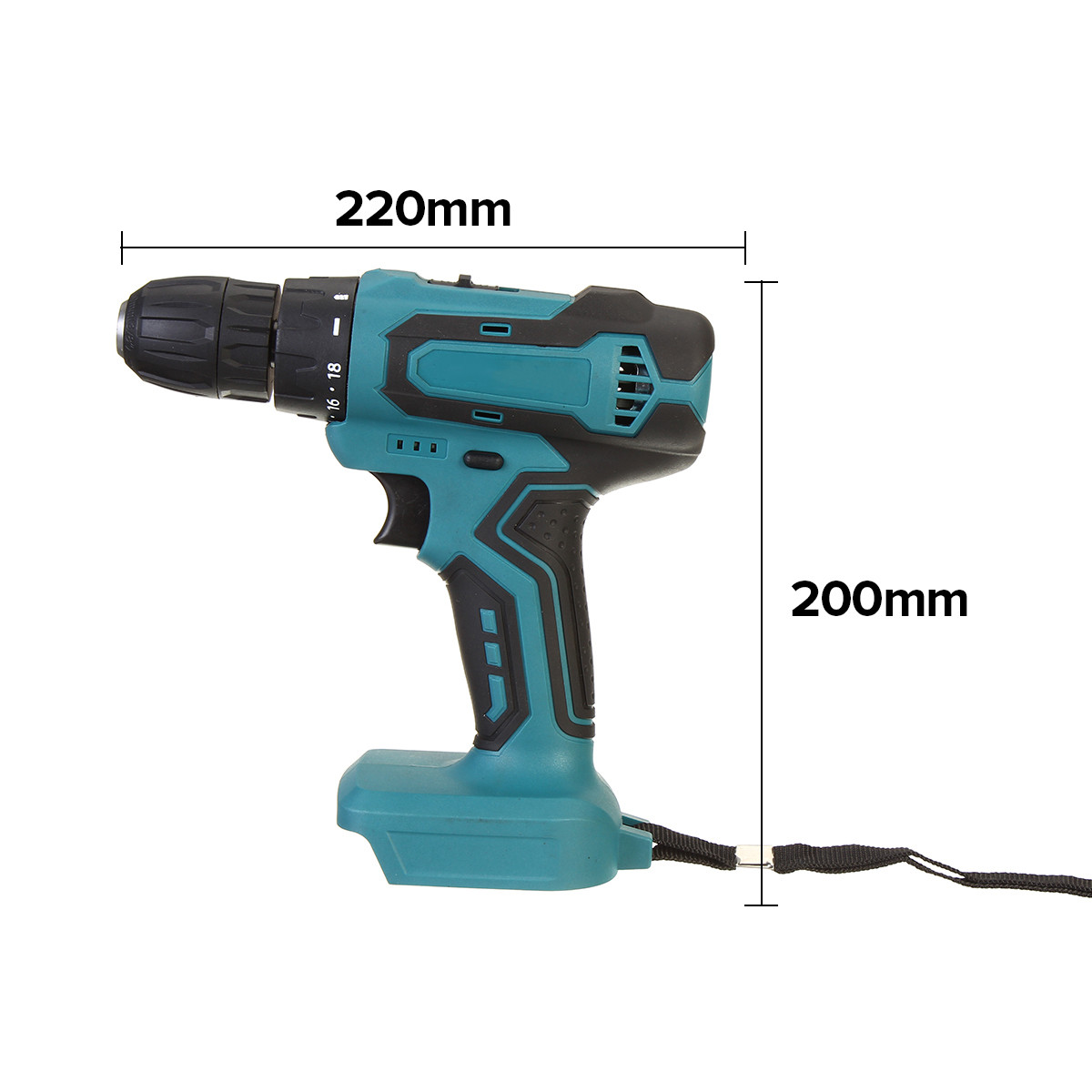 18V-13mm-Cordless-Electric-Drill-2-Speed-Screwdriver-For-Makita-Battery-1717184