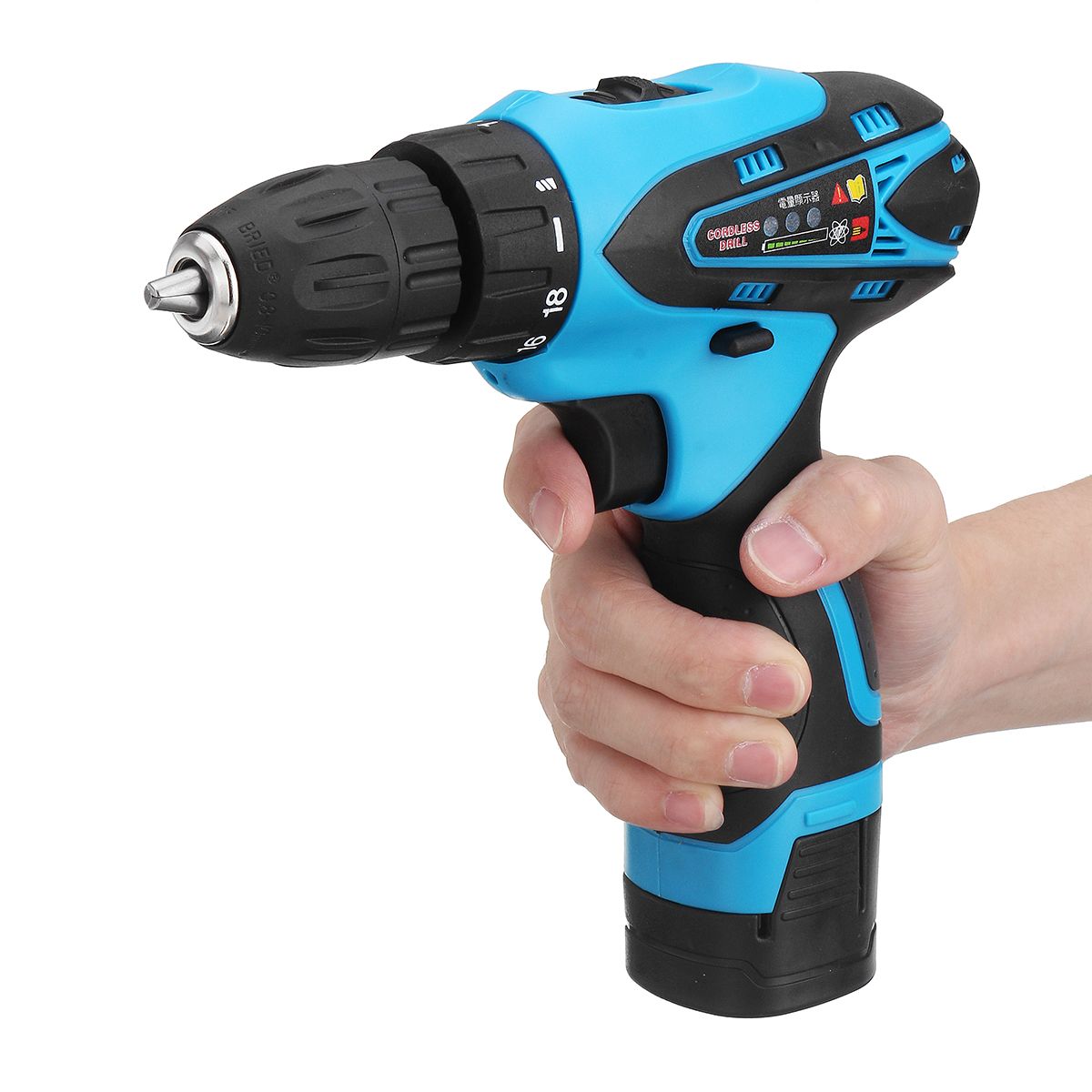 18V-Cordless-Power-Drill-2-Speed-Electric-Screwdriver-Repair-Tools-Kit-W-2-Pcs-Li-ion-Battery-1555801