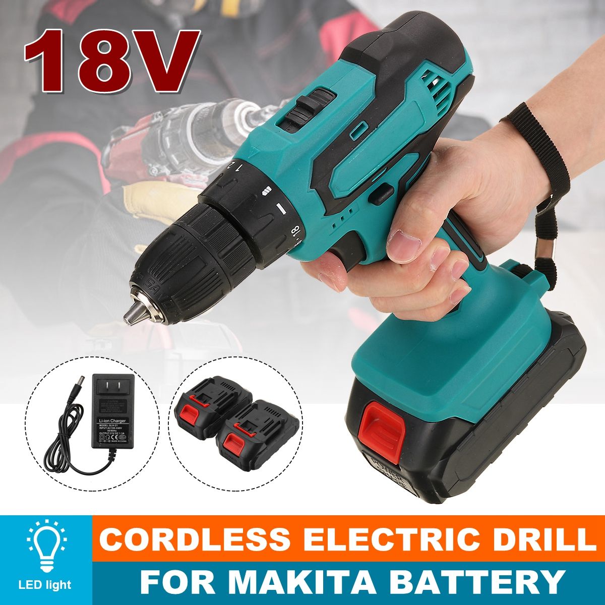 18V-Electric-Drill-10mm--Rechargeable-Cordless-Power-Drills-Adapted-To-Makita-Battery-With-1-Battery-1715109