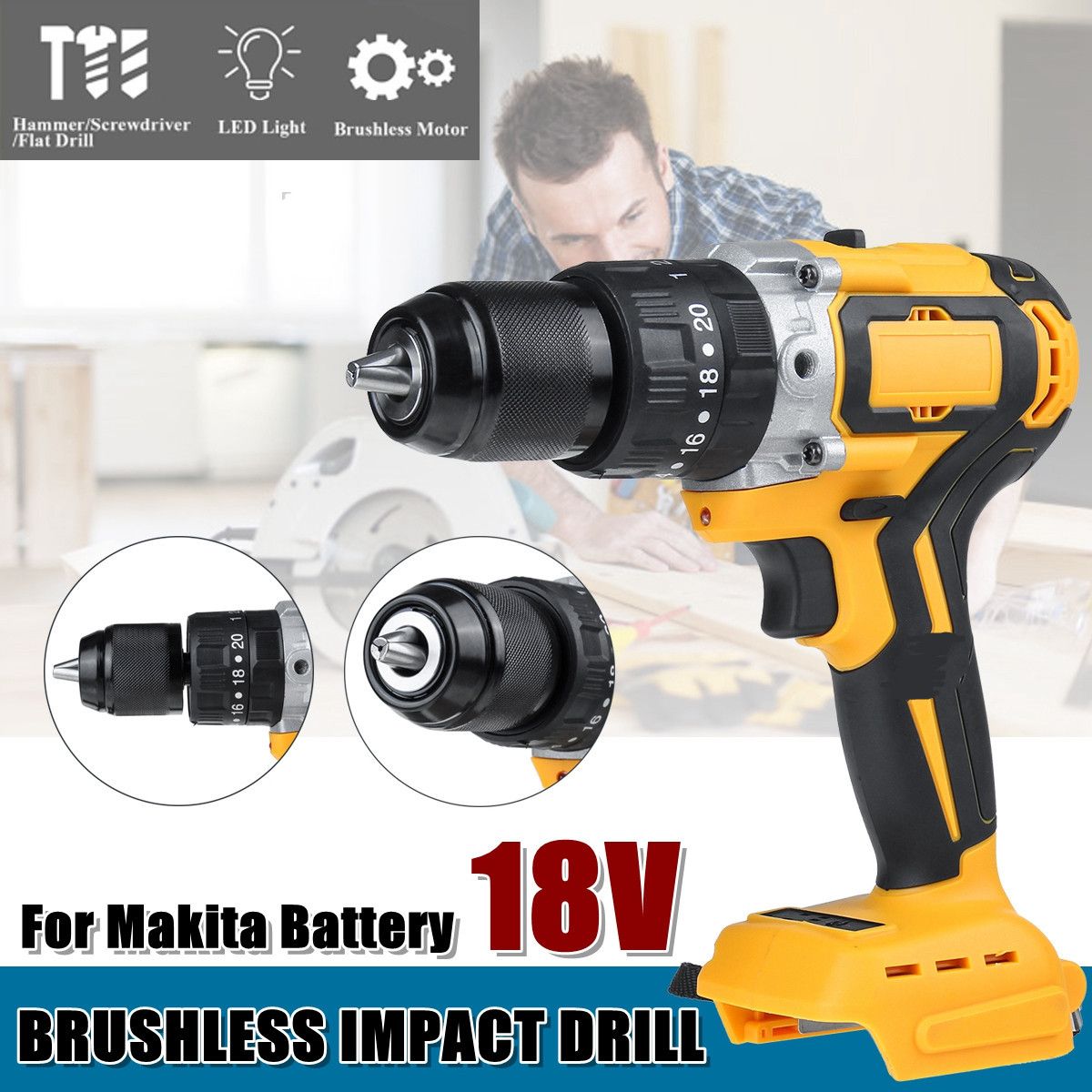 18V-Electric-Impact-Drill-13mm-4000RPM-Brushless-Electric-Screwdriver-for-Makita-Battery-1724290