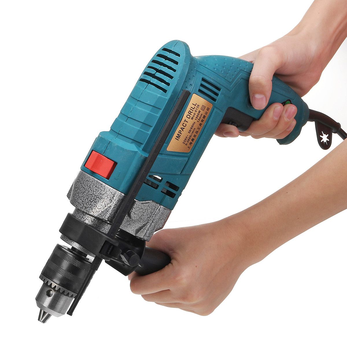 1980W-3800rpm-Electric-Impact-Drill-360deg-Rotary-Skid-Proof-Handle-With-Depth-Measuring-Scale-Spina-1715301