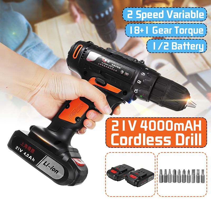 21V-4000mAh-Cordless-Rechargeable-Power-Drill-Driver-Electric-Screwdriver-with-1-or-2-Li-ion-Battery-1394607