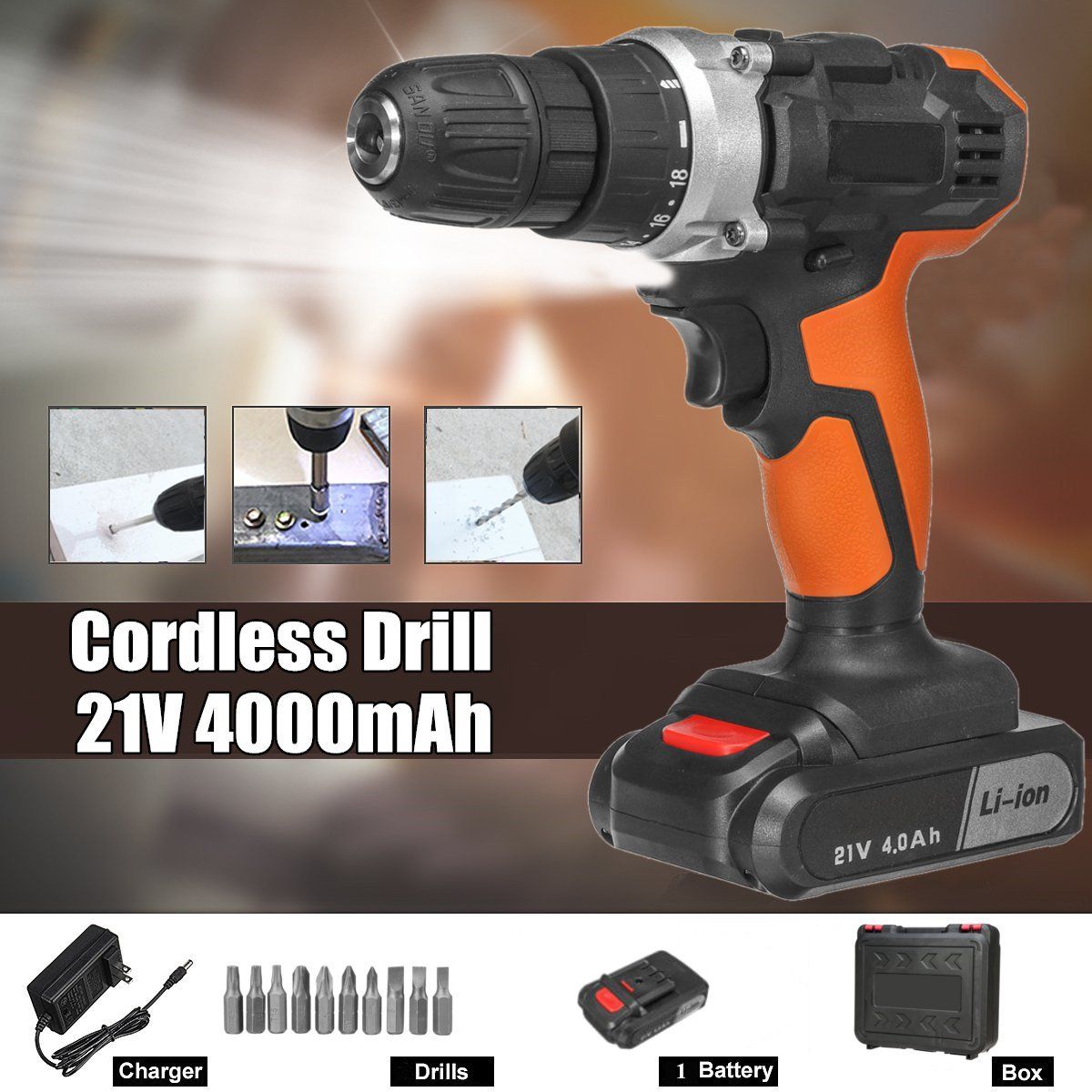 21V-4000mAh-Cordless-Rechargeable-Power-Drills-181-Electric-Screw-Driver-with-1-Li-ion-Battery-1399435