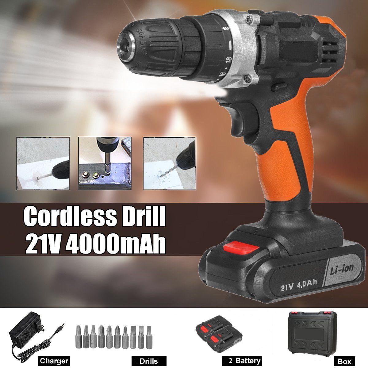 21V-4000mAh-Cordless-Rechargeable-Power-Drills-181-Electric-Screw-Driver-with-2-Li-ion-Batteries-1397476