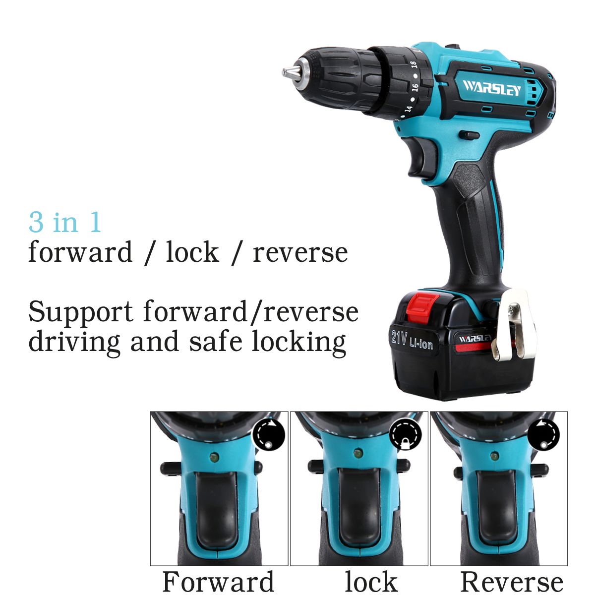 21V-Cordless-Impact-Power-Drill-Rechargeable-2-Speed-Electric-Screwdriver-Driver-with-2-Batteries-1366233