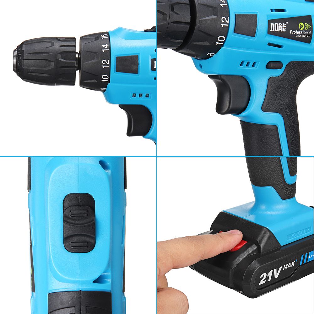 21V-Cordless-Power-Drill-2-Speed-Electric-Screwdriver-with-2-Multipurpose-Li-ion-Batteries-1359287