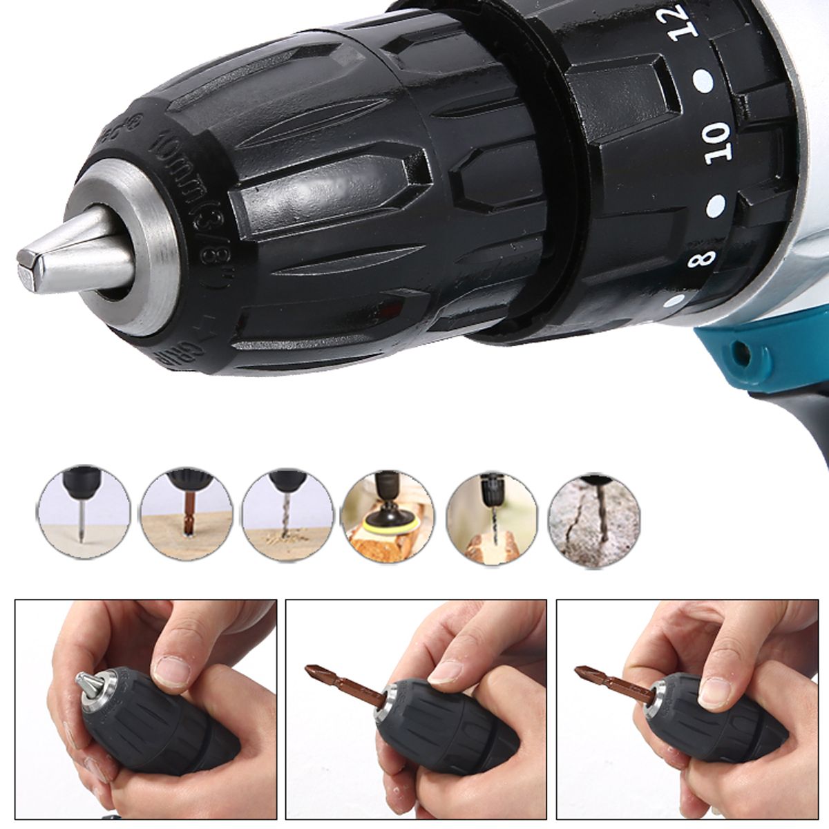 21V-Cordless-Power-Impact-Drill-Rechargeable-2-Speed-Electric-Screwdriver-Driver-with-2-Batteries-1365267