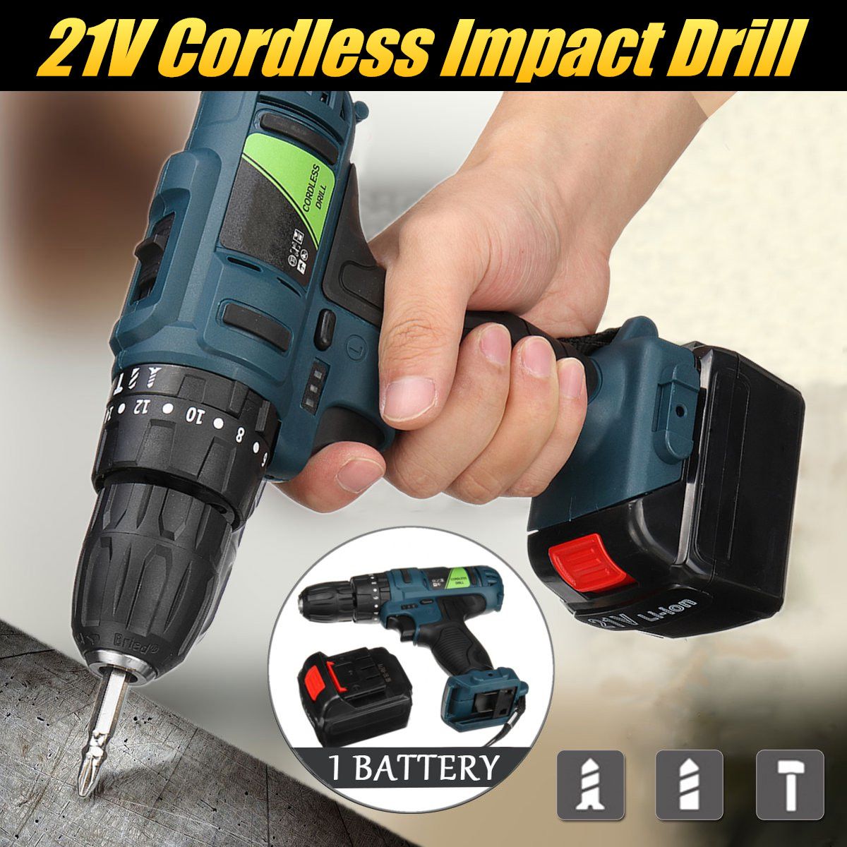 21V-Li-ion-Rechargeable-Battery-Cordless-Power-Impact-Drill-Electric-Screwdriver-1359297