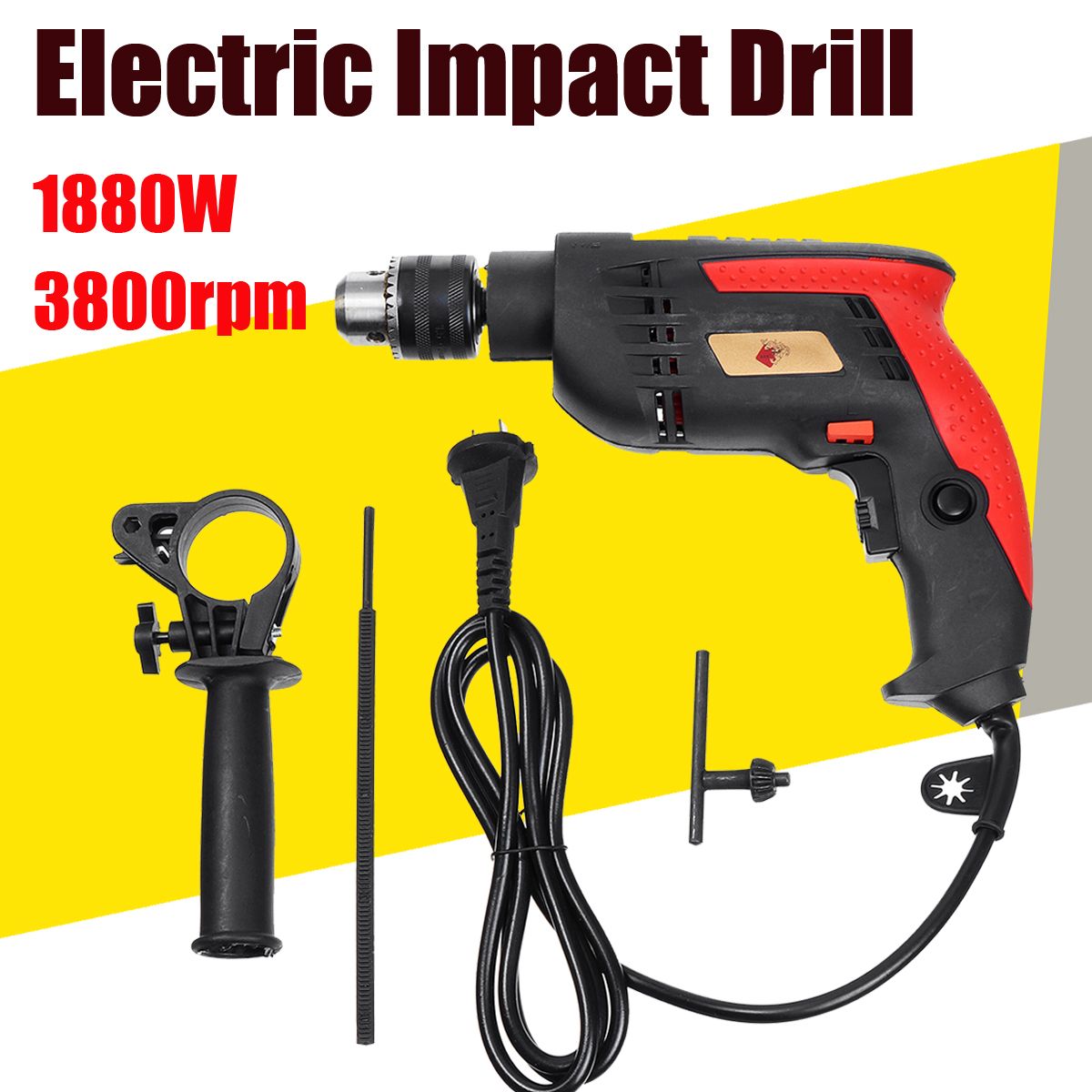 220V-1880W-3800RPM-Electric-Impact-Drill-13mm-Drills-Chuck-Household-Power-Tools-Kit-1498889
