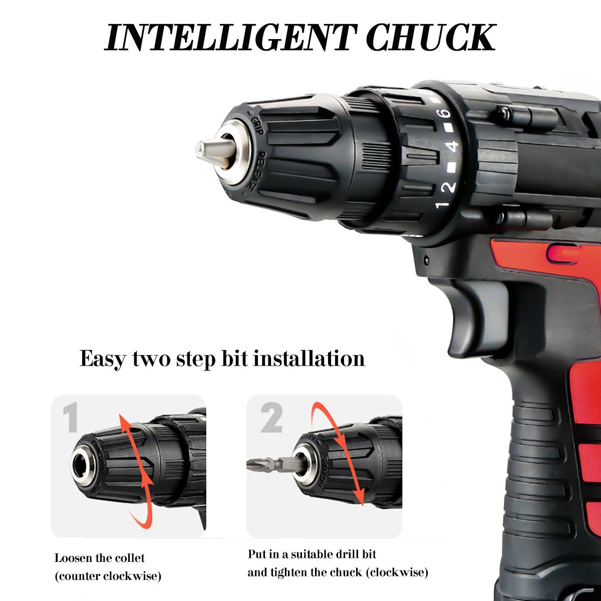25-V-Drill-2-Speed-Electric-Cordless-Drill-Driver-with-Bits-Set-Batteries-1757270