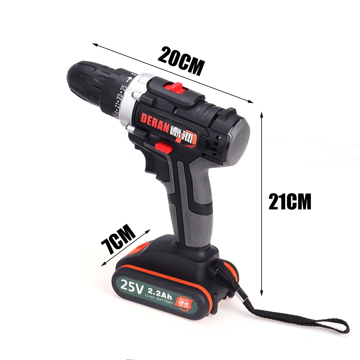 25V-Cordless-Electric-Screwdriver-Rechargable-Power-Drills-Driver-Tool-2200mAh-Li-ion-Battery-1417295