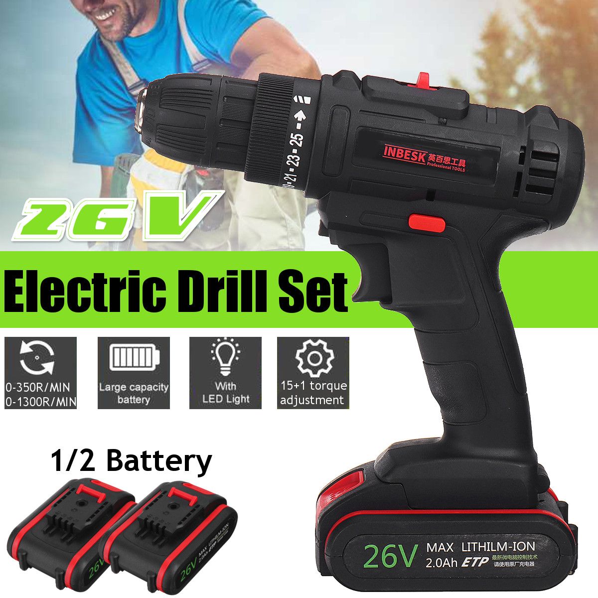 26V-Electric-Cordless-Drill-Driver-Power-Drill-2-Speed-With-LED-Light-1754358