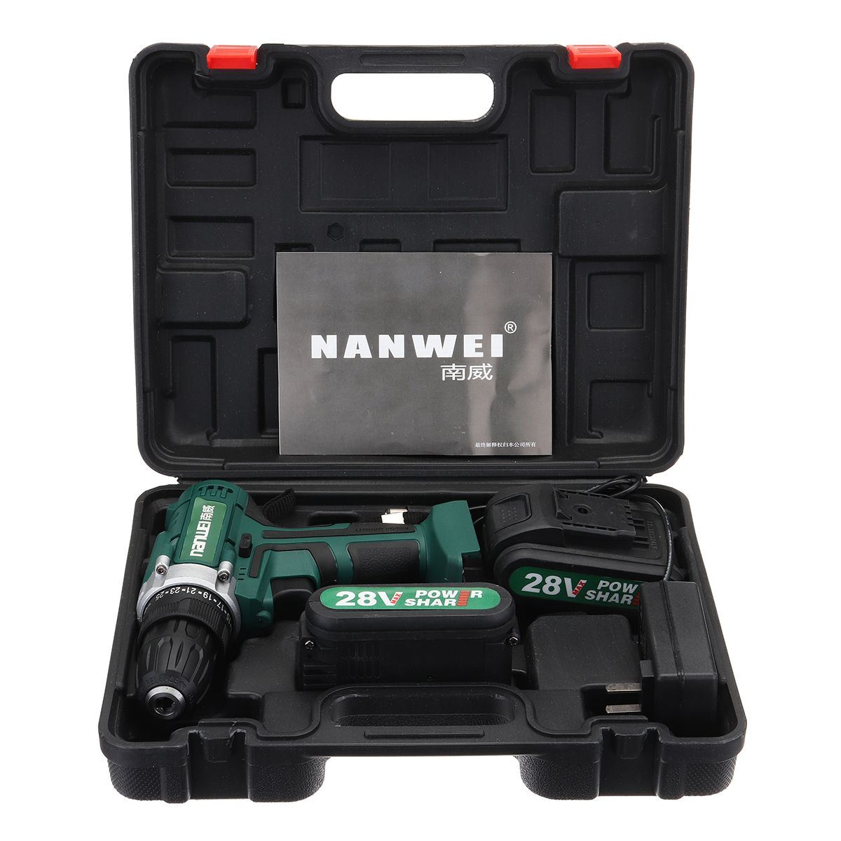 28V-NW-28SX-2-LED-Electric-Drill-Set-Cordless-Double-Speed-Driver-Screwdriver-With-Li-Ion-Battery-1426085