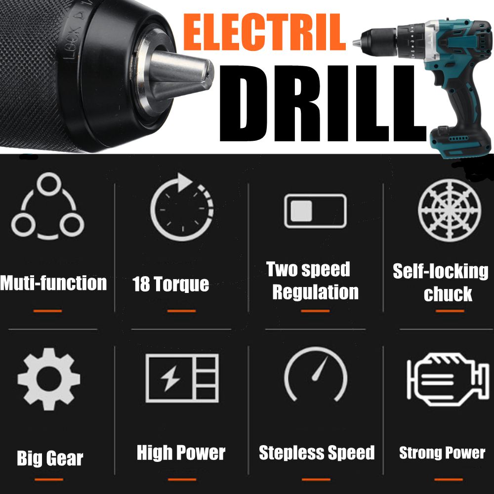 3-IN-1-18V-Brushless-Electric-Drill-Rechargeable-Two-speed-Impact-Drill-For-Makita-18V-Battery-1759771