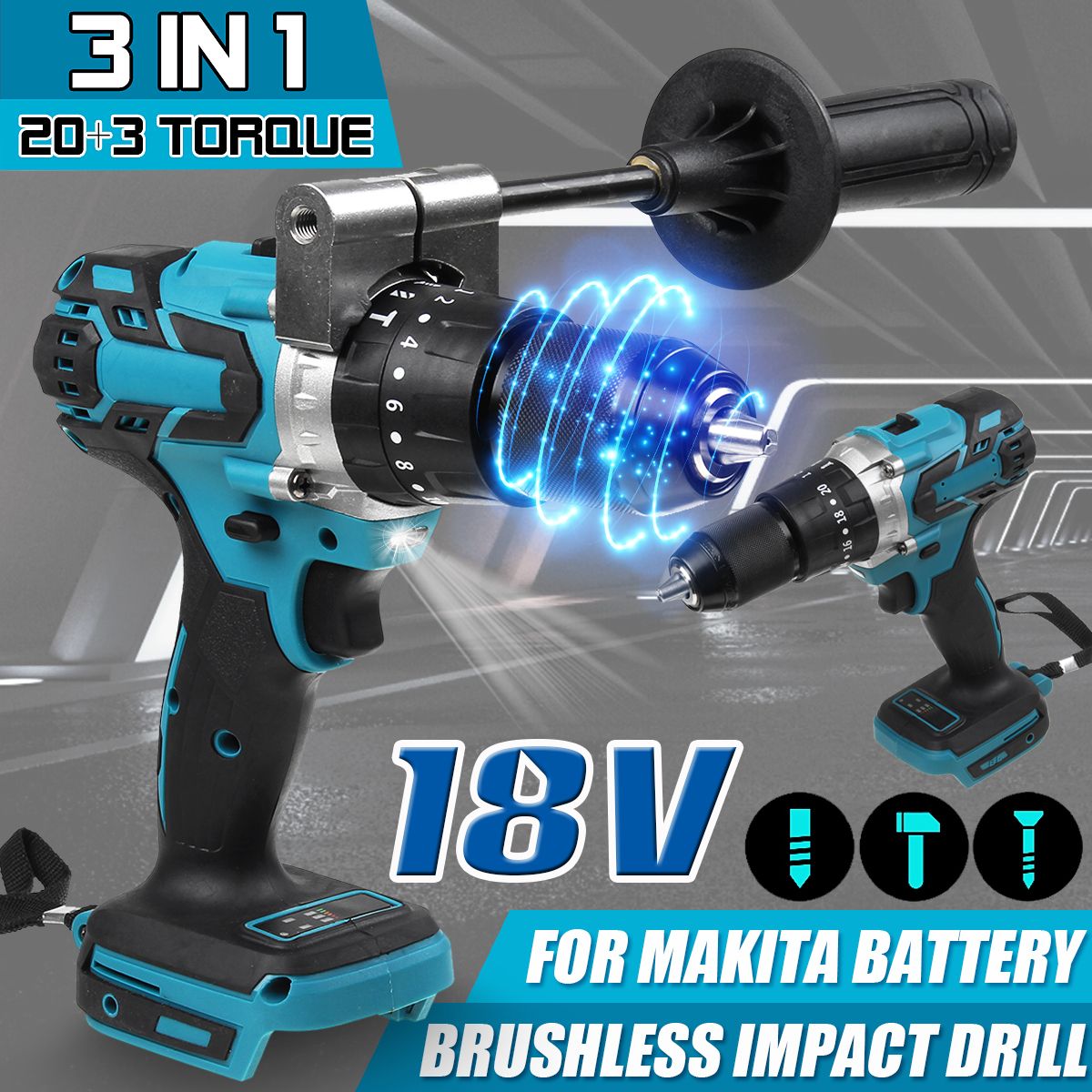 350-Nm-Cordless-Brushless-Electric-Hammer-Driver-Drill-For-Makita-18V-Battery-1755368