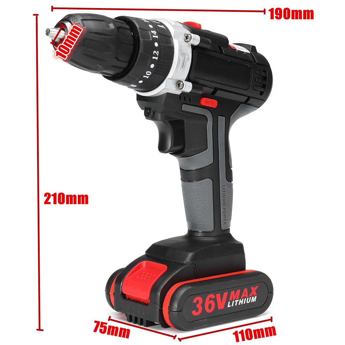 36V-Cordless-Lithium-Electric-Drill-Impact-Power-Drills-28Nm-3000mAh-183-Torque-Stage-Drill-Tools-1404353