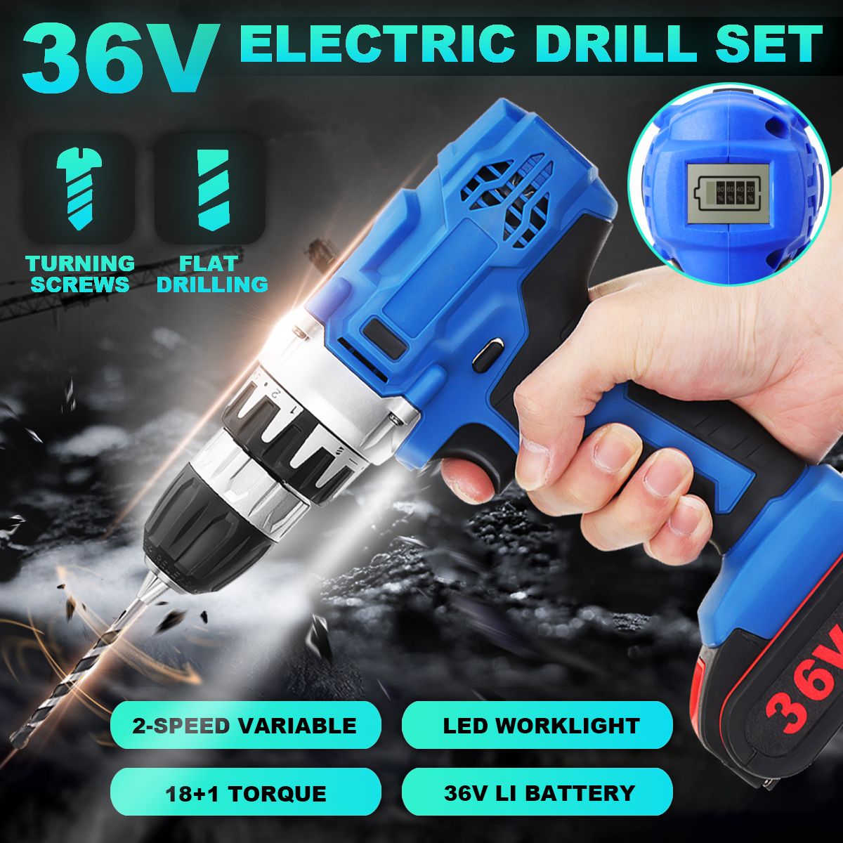 36V-Electric-Drill-Cordless-Power-Screwdriver-181-Torque-W-1-or-2-Li-ion-Battery-1443239