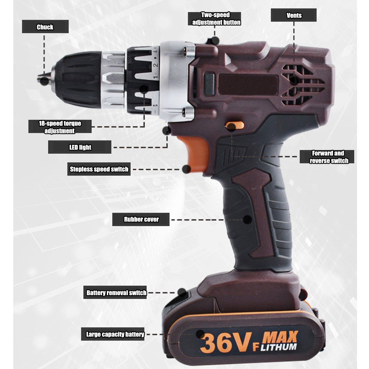 36V-Rechargable-Power-Drills-Cordless-Lithium-Electric-Drill-181-Torque-Stage-1406361