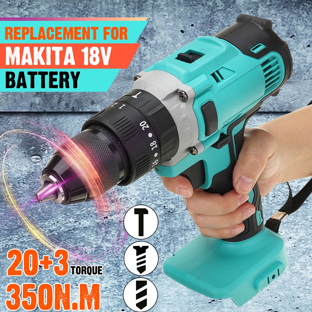 4000rpm-18V-3-In-1-Impact-Drill-Hammer-Adjustable-Speed-Electric-Screwdriver-Drill-Adapted-For-Makit-1689605