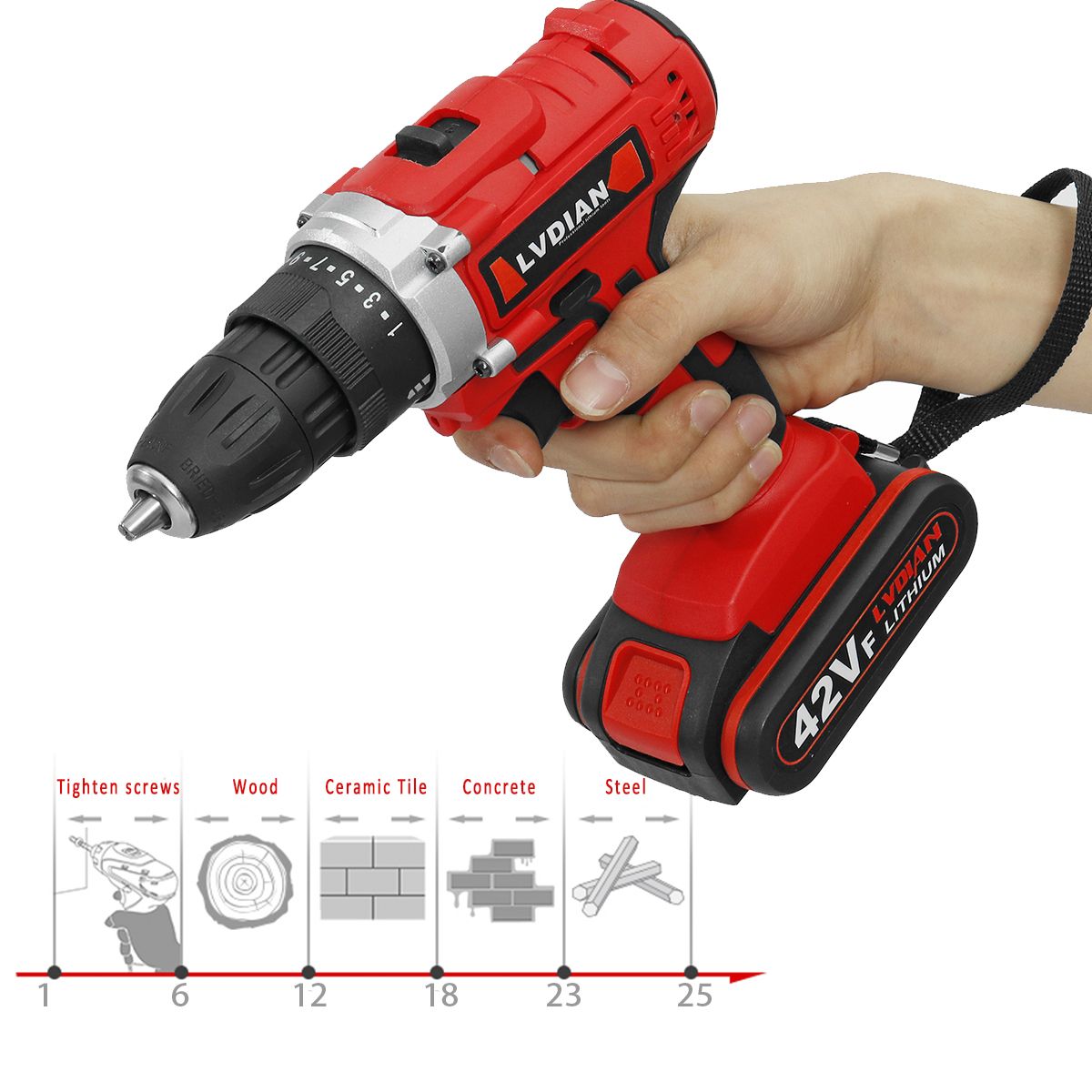 42V-Waterproof-Electric-Hand-Drill-251-Torque-Cordless-Rechargeable-Electric-Drill-Screwdriver-LED-W-1574102
