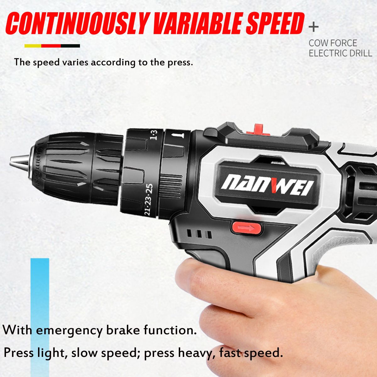 42VF-51500mah-Electric-Drill-Driver-2-Speed-36NM-Power-Drills-W-1-or-2-Battery-253-Torque-DIY-Powerf-1586341