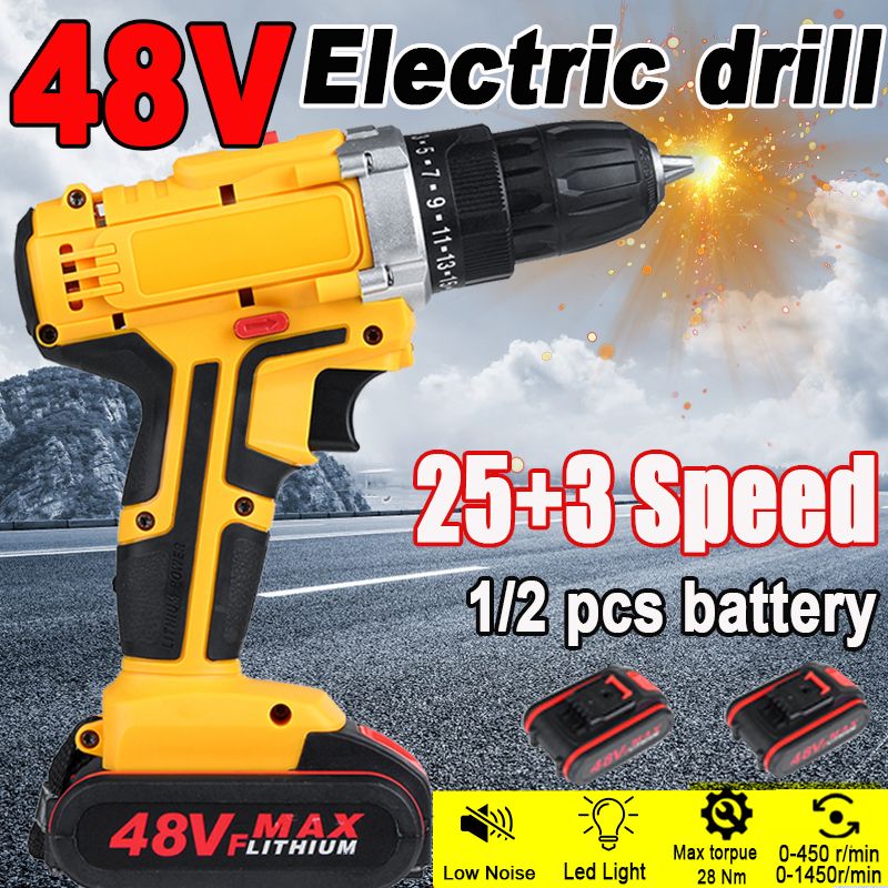 48V-1300mAh-Cordless-Electric-Drill-253-Gear-Electric-Screw-Driver-Drill-With-1-Or-2-Battery-1595597