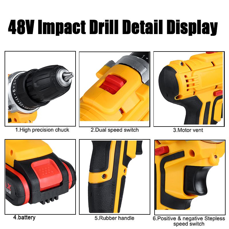 48V-1300mAh-Cordless-Electric-Drill-253-Gear-Electric-Screw-Driver-Drill-With-1-Or-2-Battery-1595597