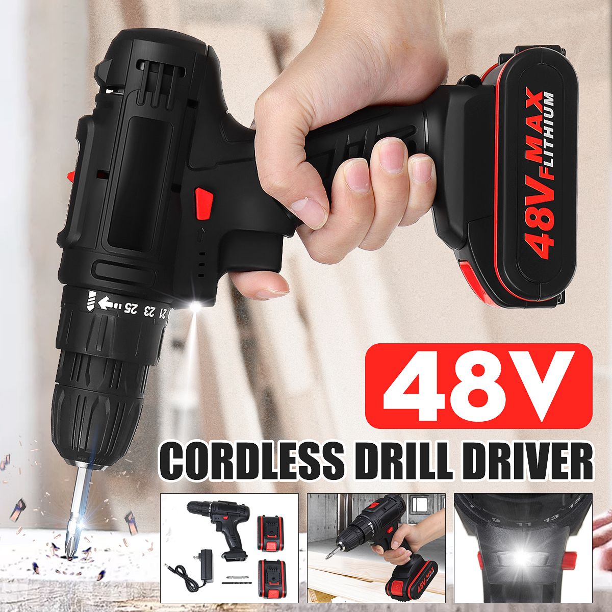 48V-1500mah-Electric-Cordless-Drill-Mini-Drill-Lithium-Ion-Battery-Electric-Hand-Drill-Driver-28Nm-P-1675921