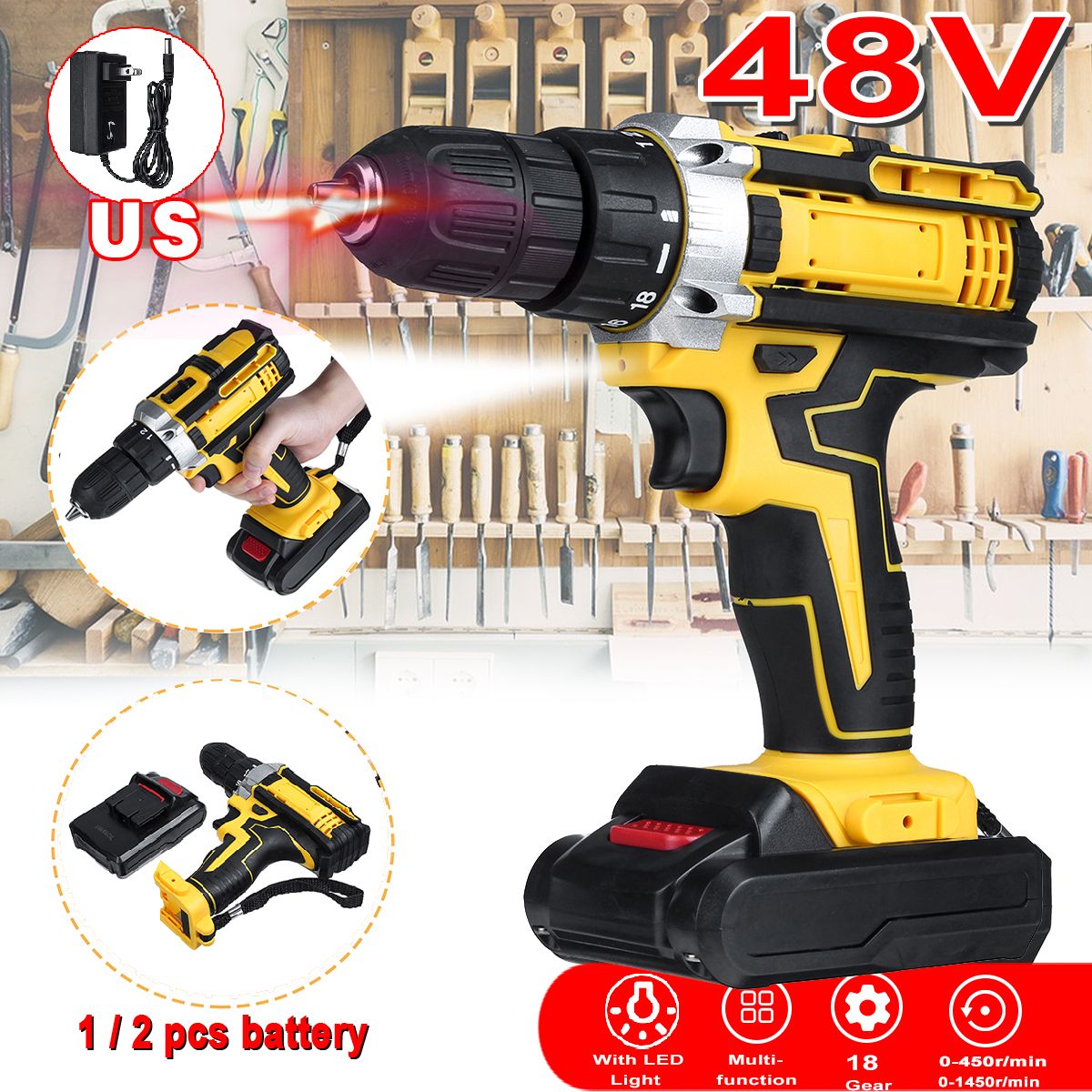 48V-2-Speed-Electric-Drill-Li-Ion-Rechargeable-Power-Hand-Drill-18-Gear-With-LED-Working-Light-Forwa-1605260