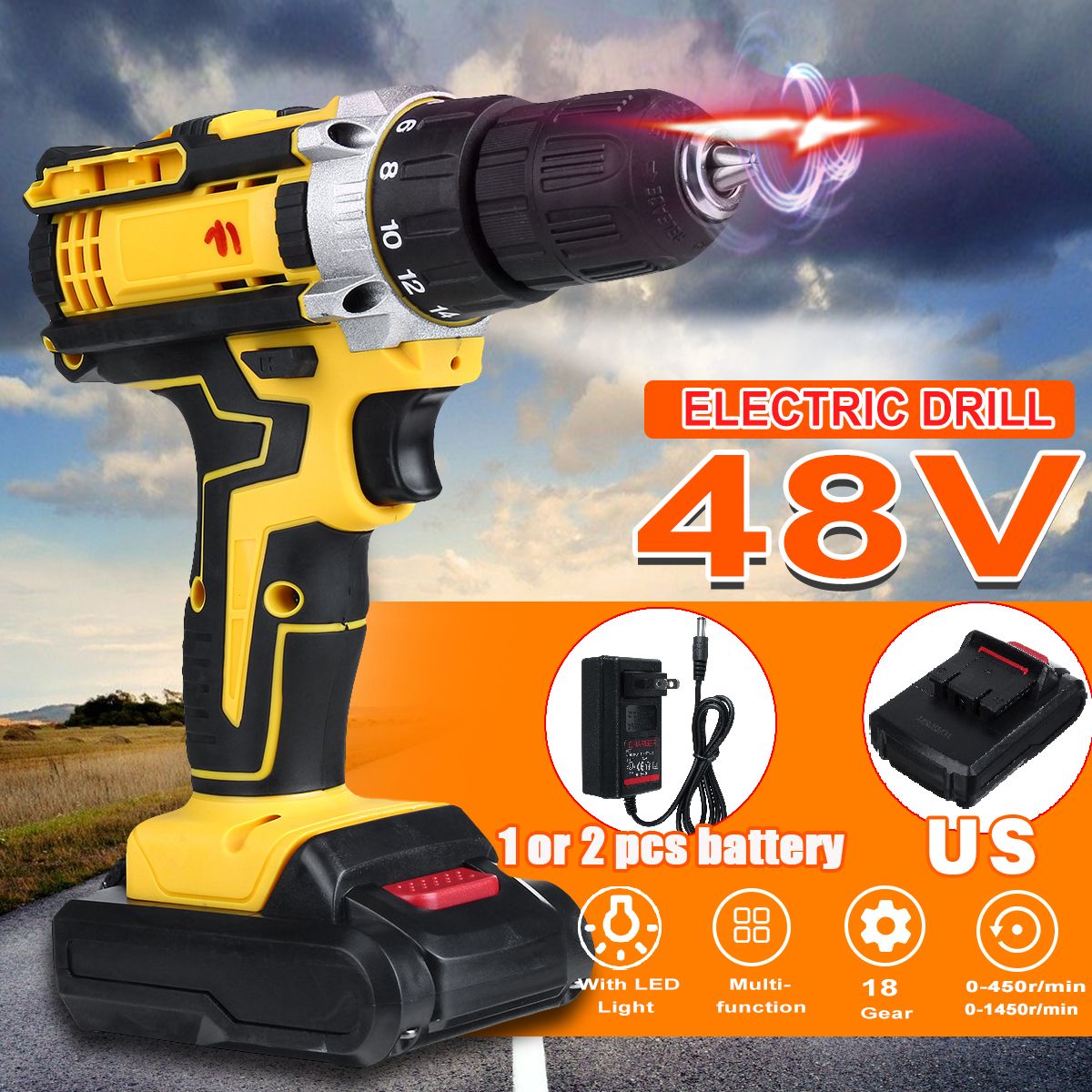 48V-2-Speed-Electric-Drill-Li-Ion-Rechargeable-Power-Hand-Drill-18-Gear-With-LED-Working-Light-Forwa-1605260