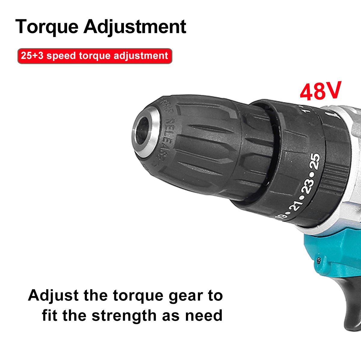 48V-2-Speed-Power-Drills-Cordless-Electric-Drill-13000mAh-253-Torque-Drilling-Tool-With-2-Li-ion-Bat-1553635