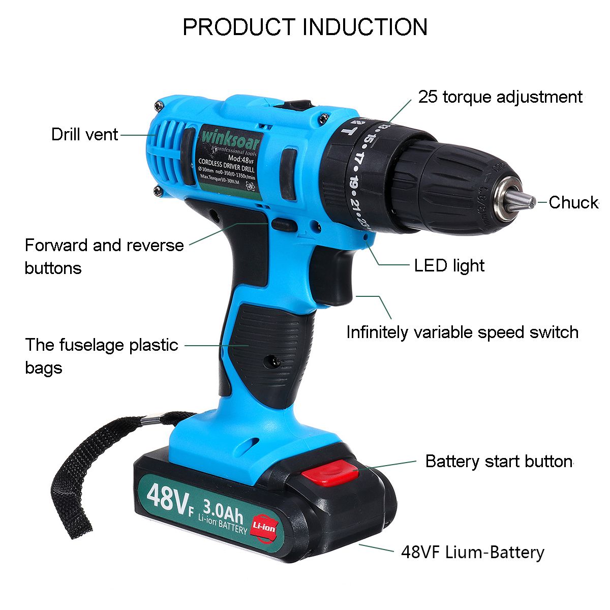 48VF-3000mAh-Electric-Impact-Drill-Rechargeable-Power-Screwdriver-251-Torque-W-1-or-2-Li-ion-Battery-1515342