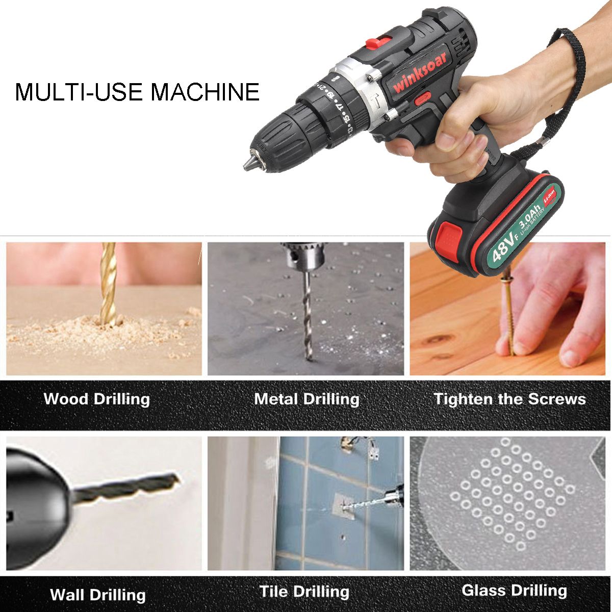 48VF-3000mAh-Li-Ion-Cordless-Power-Drill-Electric-Drill-Driver-Screwdriver-Repair-Tool-1475231