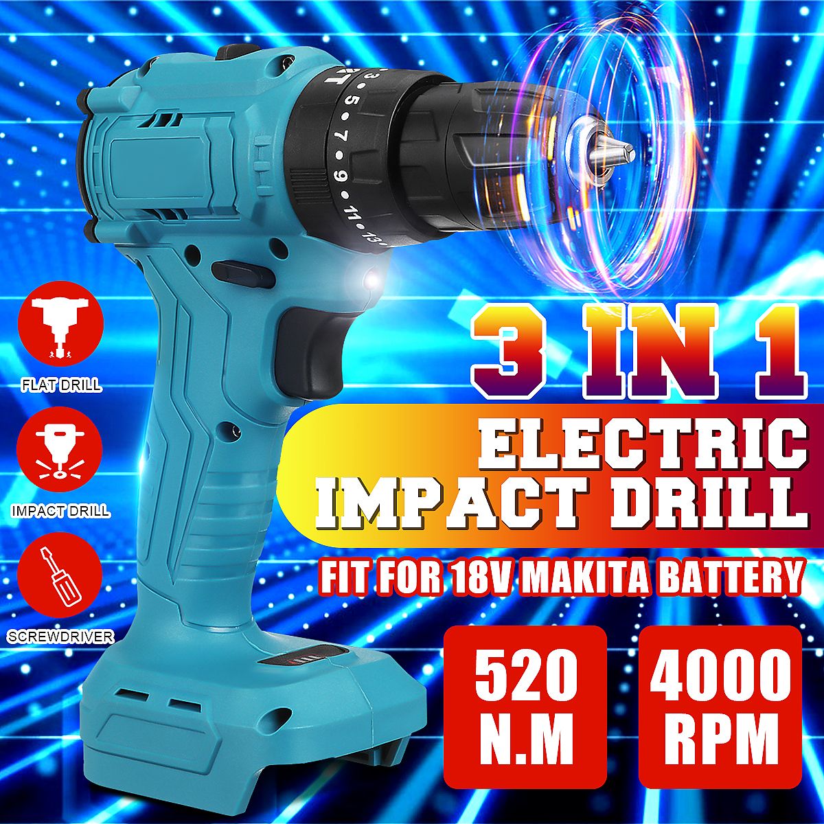 520Nm-Brushless-Cordless-38-Electric-Impact-Drill-Driver-Replacement-for-Makita-18V-Battery-1733295