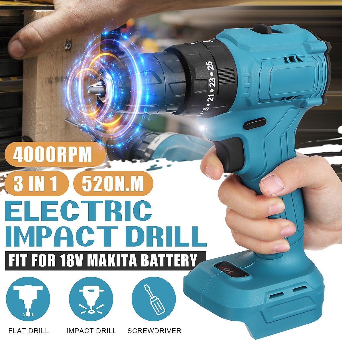 520Nm-Brushless-Cordless-38-Electric-Impact-Drill-Driver-Replacement-for-Makita-18V-Battery-1733295