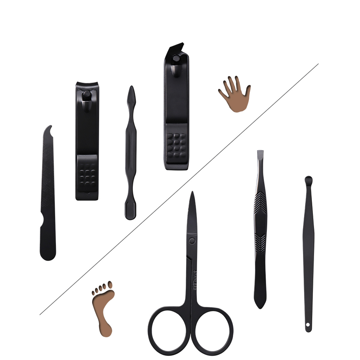 710121618pcs-Finger-Nail-Clipper-Portable-Pedicure-Manicure-Set-Nail-Kits-1613595