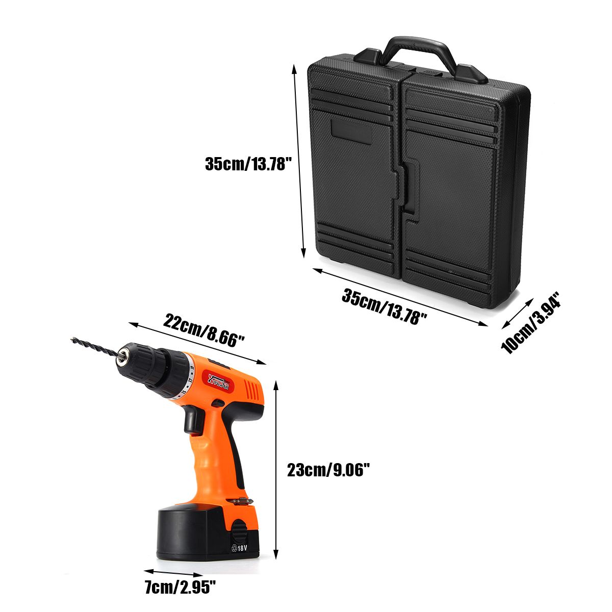 92Pcs-18V-Electric-Drill-Cordless-Drill-Driver-Power-Drills-Tool-Accessory-Set-With-Box-1421423