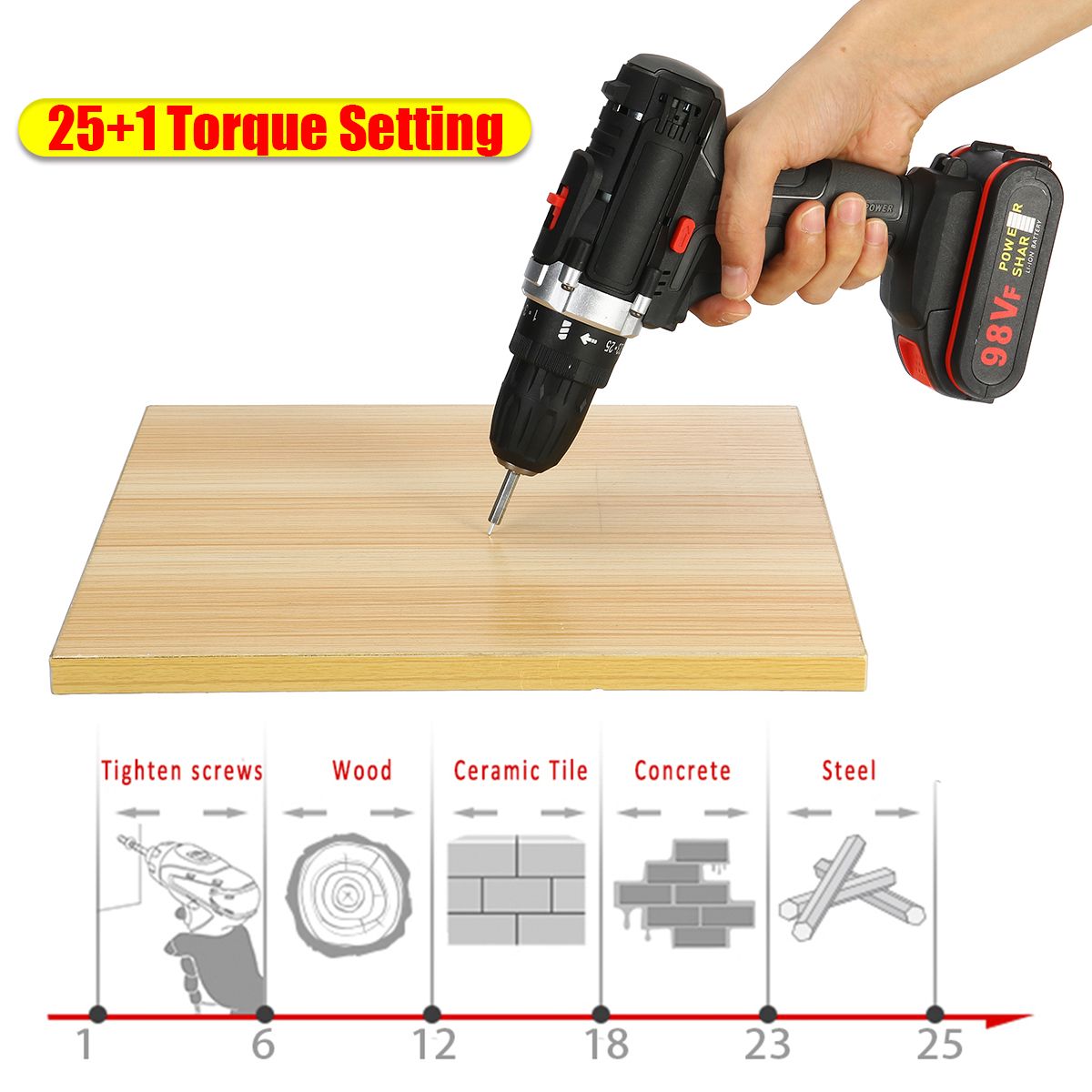 98VF-Cordless-Electric-Impact-Drill-Screwdriver-251-Torque-Rechargeable-Household-Screwdriver-1764622