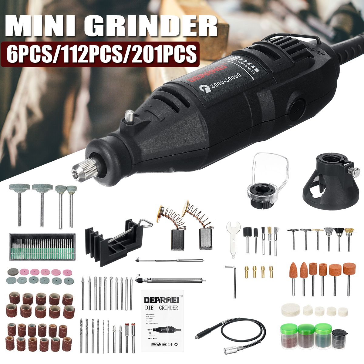 AC-220V110V-180W-Electric-Rotary-Tool-Power-Drills-Grinder-Engraver-Polisher-DIY-Tool-Micro-Electric-1705300