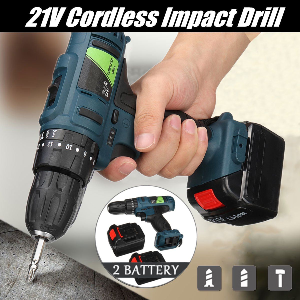 Adjustable-21V-Rechargeable-Cordless-Power-Impact-Drill-Electric-Screwdriver-with-2-Li-ion-Battery-1354629