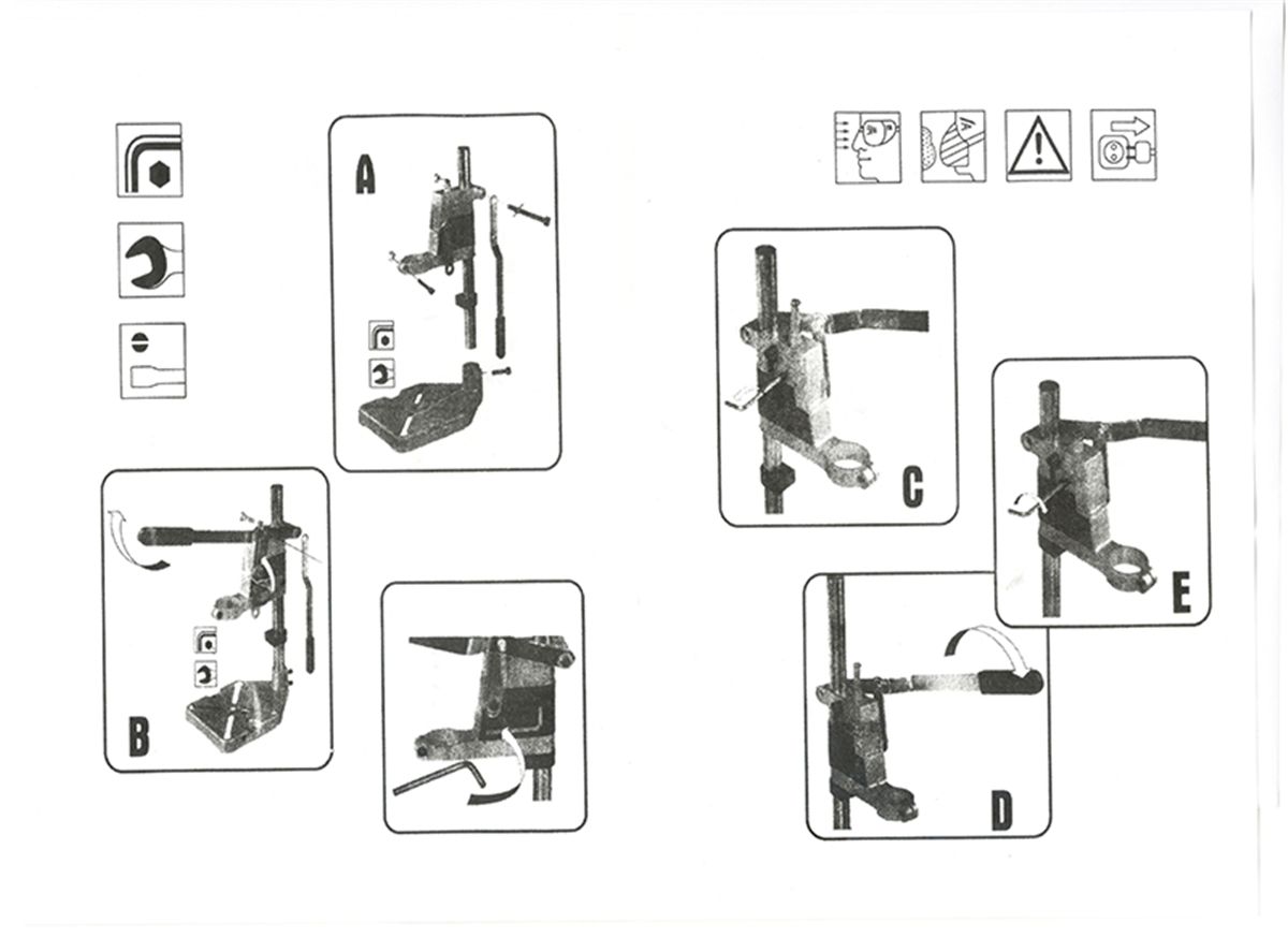 Aluminum-Drill-Stand-Holding-Holder-Bracket-Single-Head-Rack-Drill-Holder-Grinder-Accessories-For-Wo-1760076