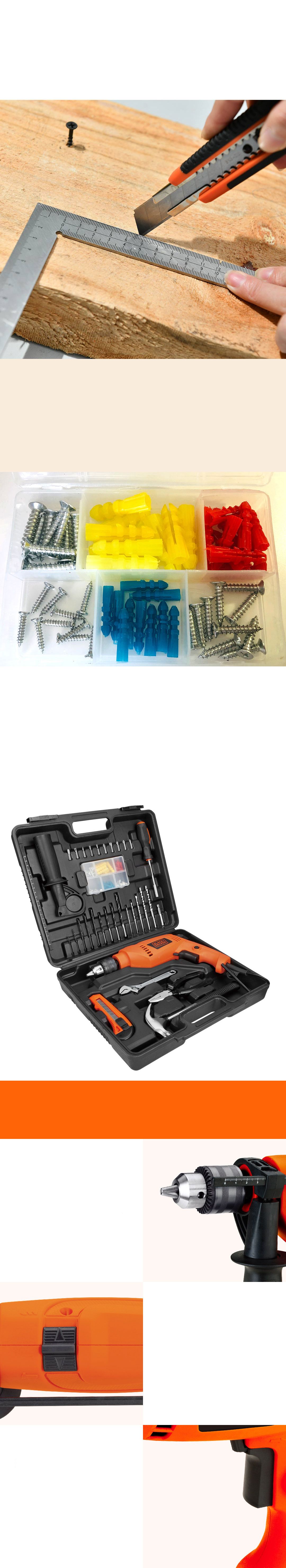 BlackampDecker-550W-Multi-functional-Power-Drill-Impact-Electric-Drill-Portable-Screwdriver-Wire-Pli-1554645