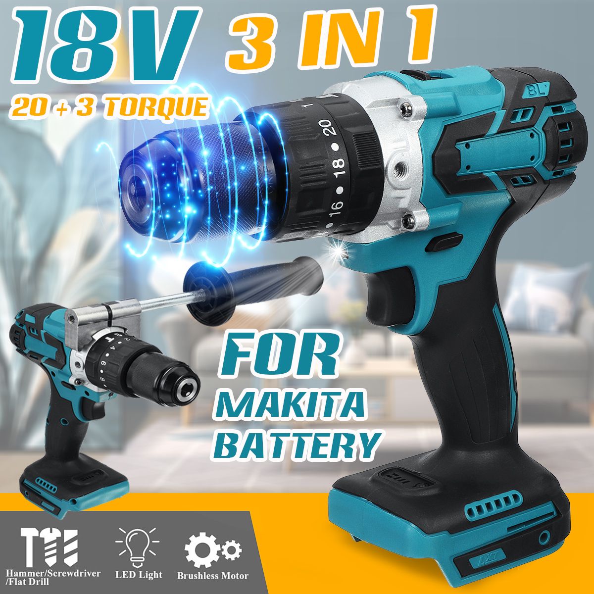 Cordless-Brushless-Hammer-Driver-Drill-With-Handle-For-Makita-18V-Battery-1749932